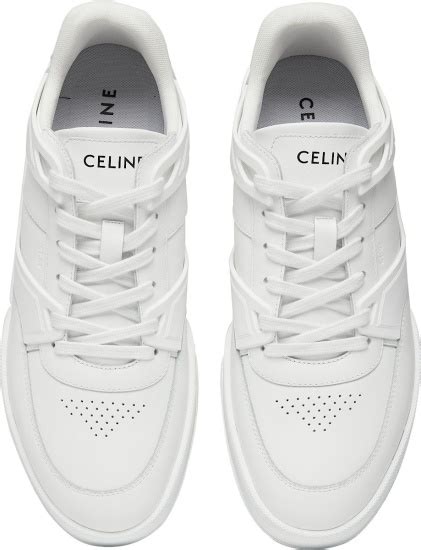 celine high top sneakers womens|white Celine low top sneakers.